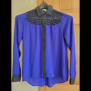 Royal Purple Blouse